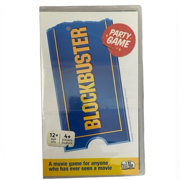 Blockbuster Board Game NEW In Box Sealed Movie Trivia Family Fun Night GIFT - Picture 1 of 5